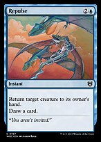 Repulsa — Wilds of Eldraine Commander 107