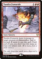 Fumarola da Tundra — Kaldheim 156