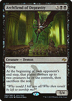 Arquidemônio da Depravação — Fate Reforged Promos 62