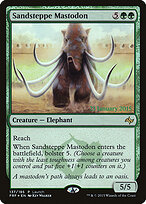 Mastodonte da Estepe Arenosa — Fate Reforged Promos 137