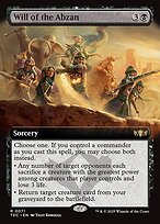 Will of the Abzan — Tarkir: Dragonstorm Commander 71