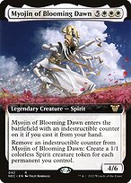 Myojin da Aurora Florescente — Neon Dynasty Commander 42