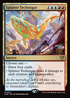 Splatter Technique — Secrets of Strixhaven Promos 231p
