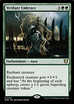 Abraço Verdejante — Wilds of Eldraine Commander 136