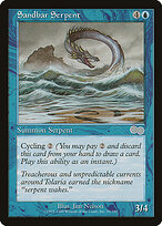Serpente da Restinga — Urza's Saga 95