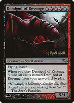 Semideus da Vingança — Shadowmoor Promos 183★