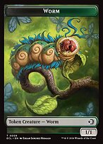 Worm — Lorwyn Eclipsed Tokens 9
