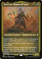 Hazezon, Moldador de Areia — Dominaria United Commander 54