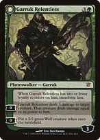 Garruk Implacável // Garruk, o Amaldiçoado pelo Véu — Innistrad 181