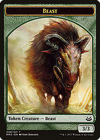 Beast — Modern Masters 2017 Tokens 9