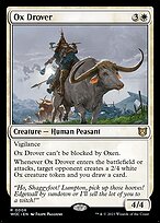 Tropeiro de Bois — Wilds of Eldraine Commander 6