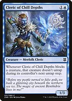 Clérigo das Profundezas Gélidas — Zendikar Rising 51