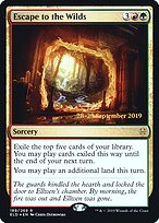 Fuga para as Terras Selvagens — Throne of Eldraine Promos 189s