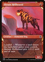 Sabujo Infernal de Akoum — Zendikar Rising 299