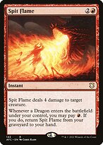 Cuspir Chamas — Forgotten Realms Commander 142