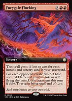 Furygale Flocking — Secrets of Strixhaven Commander 80