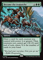 Become the Avalanche — Tarkir: Dragonstorm Commander 83