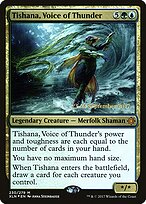 Tishana, Voz do Trovão — Ixalan Promos 230s