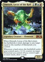 Omnath, Locus do Turbilhão — Core Set 2020 Promos 216s