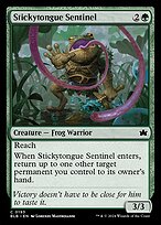 Stickytongue Sentinel — Bloomburrow 193