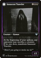 Viajante Inocente // Invasora Maligna — Innistrad: Double Feature 388