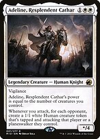 Adeline, Cátara Resplandecente — Innistrad: Midnight Hunt Promos 1p