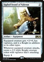 Espada Insigne de Valeron — Core Set 2019 Promos 244s
