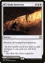 Inversão de Ondu // Ruínas Celestes de Ondu — Zendikar Rising 30