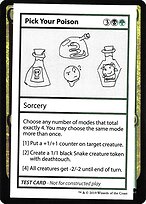 Pick Your Poison — Mystery Booster Playtest Cards 2021 97