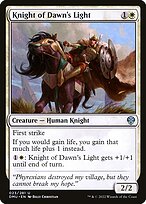 Cavaleira da Luz do Alvorecer — Dominaria United 23