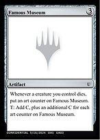 Famous Museum — Unknown Event UA03b