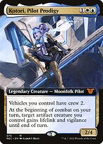Kotori, Pilota Prodígio — Neon Dynasty Commander 75