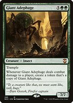 Adéfago Gigante — New Capenna Commander 293