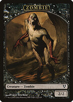 Zombie — Avacyn Restored Tokens 6