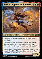 Johann, Feiticeiro Aprendiz — Wilds of Eldraine 207