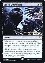 Comer até a Extinção — Theros Beyond Death Promos 90s