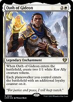 Juramento de Gideon — Commander Masters 830