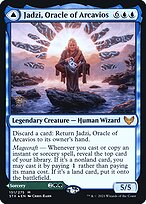 Jadzi, Oráculo de Arcávios // Jornada ao Oráculo — Strixhaven: School of Mages Promos 151s
