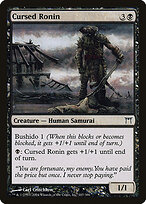 Ronin Amaldiçoado — Champions of Kamigawa 107