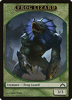 Frog Lizard — Gatecrash Tokens 3