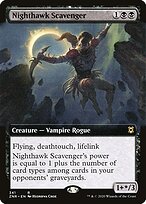 Necrófago Falcão da Noite — Zendikar Rising 341