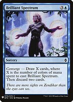 Espectro Brilhante — The List BFZ-70