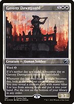 Guardiã da Aurora de Gavony — Innistrad: Midnight Hunt 387
