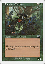 Guerreiros Panteras — Classic Sixth Edition 243