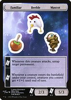 Familiar Beeble Mascot — Unfinity Sticker Sheets 24