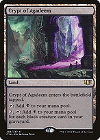 Cripta de Agadeem — Commander 2014 288