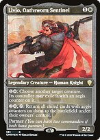 Lívio, Sentinela Jurada — Commander Legends 551