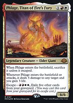 Phlage, Titã da Fúria Ígnea — Modern Horizons 3 Promos 197s