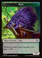 Pest — Secrets of Strixhaven Tokens 8