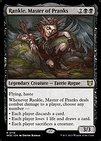 Rankle, Mestre das Peças — Wilds of Eldraine Commander 116